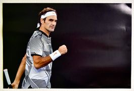 Roger Federer Poster Australian Open 2017 76x50.5cm