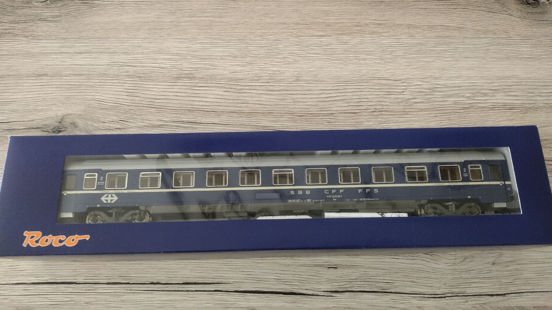Roco Modellini di ferrovie: Voiture couchettes SBB. – Nuovo e nell'imballaggio originale da Vevey venduto da tgv3 7