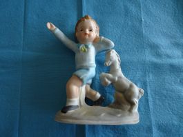alte Capodimonte - Porzellan - Sammelfigur gestempelt