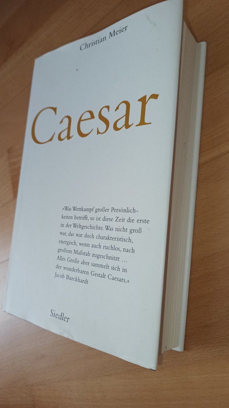 Libri: Caesar / Christian Meier – Nuovo (secondo la descrizione) da Basel venduto da ann_frw2 1