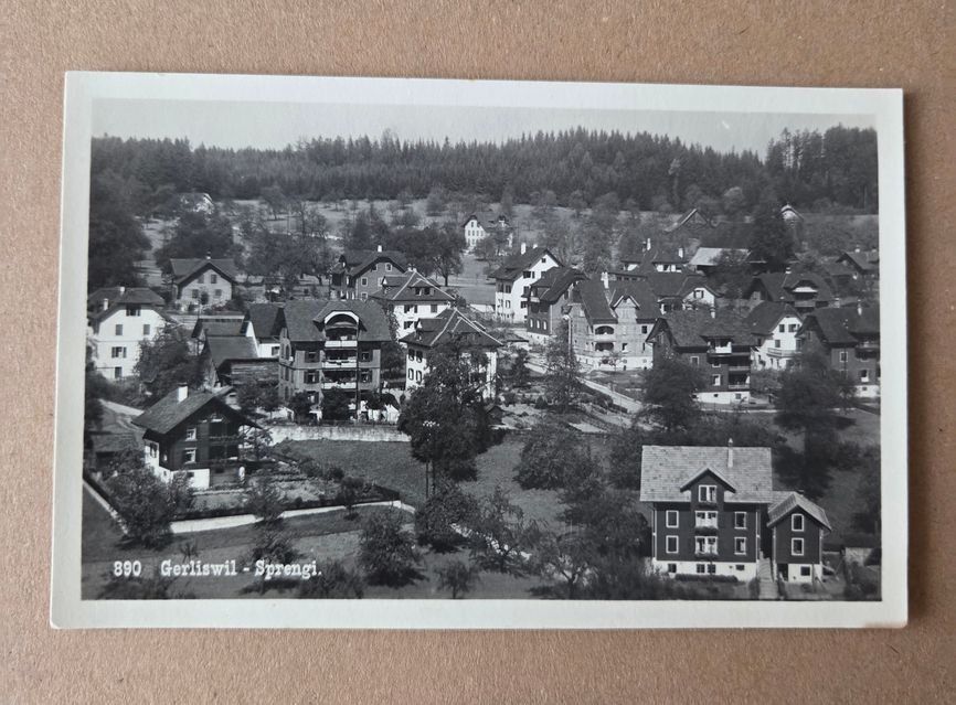 Cartoline postali: AK Ansichtskarte Gerliswil Sprengi – Usato da Schenkon venduto da Uhu007