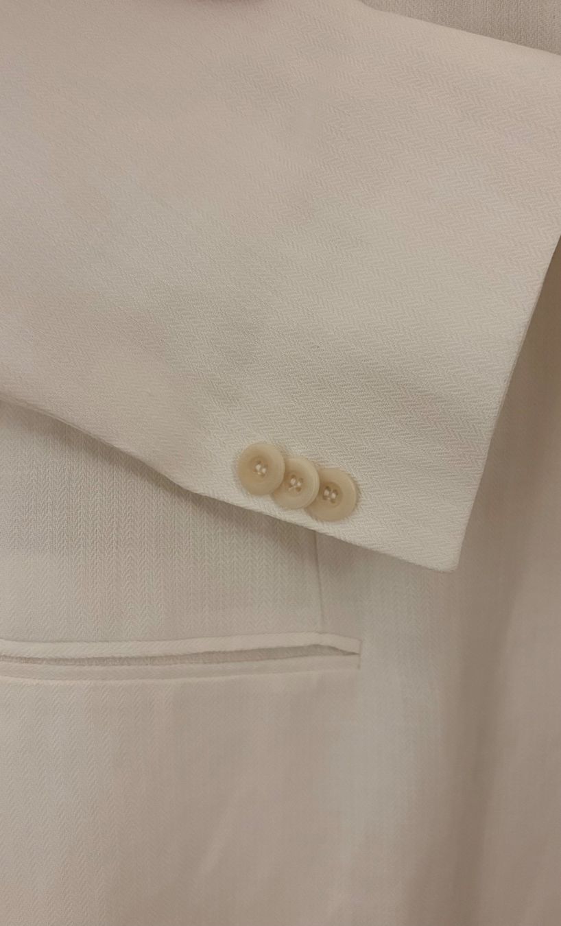 Armani Giacche: ARMANI collezioni Blazer helle eierschalenfarbe – Usato da Mettmenstetten venduto da srca 3