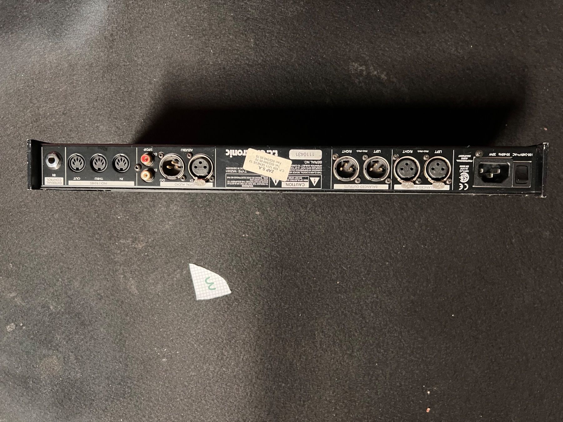 Sistema di controllo: M2000 TC ELECTRONICS MULTIEFFET – Usato da Genève venduto da User_1312 1