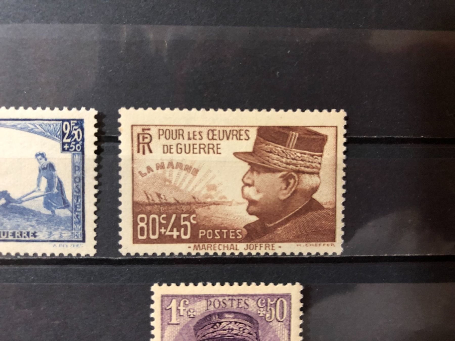 Alle Briefmarken: Oeuvres de guerre x4 1940 Neufs** – Neu und originalverpackt aus Lausanne von ffhoud 2