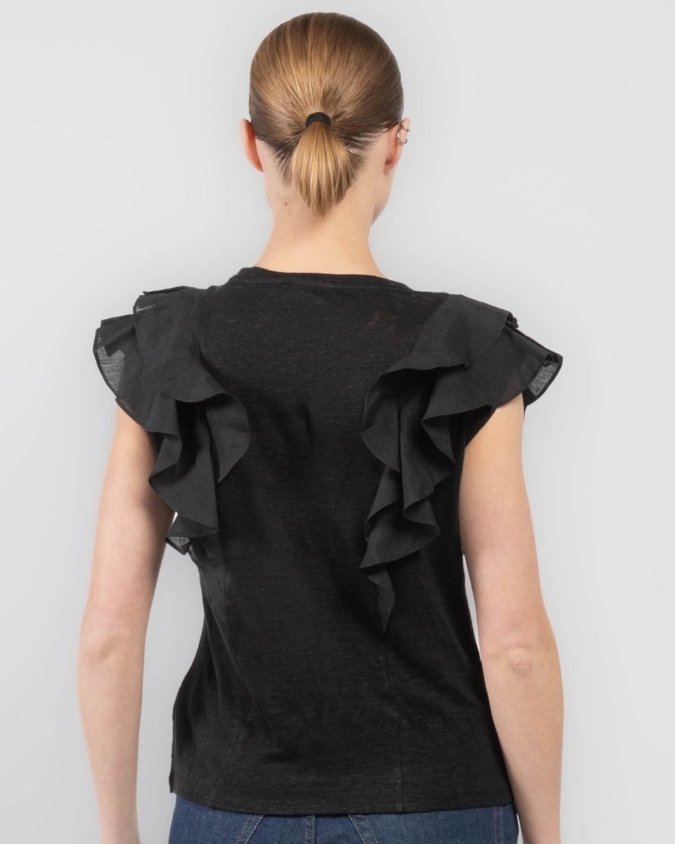 Zimmermann Blusen: Zimmermann Linen Black Blouse – Gebraucht aus St.Josefen von lop_lh8d 1