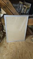 Alurahmen Silber mit Glas guter Zustand 75x55cm