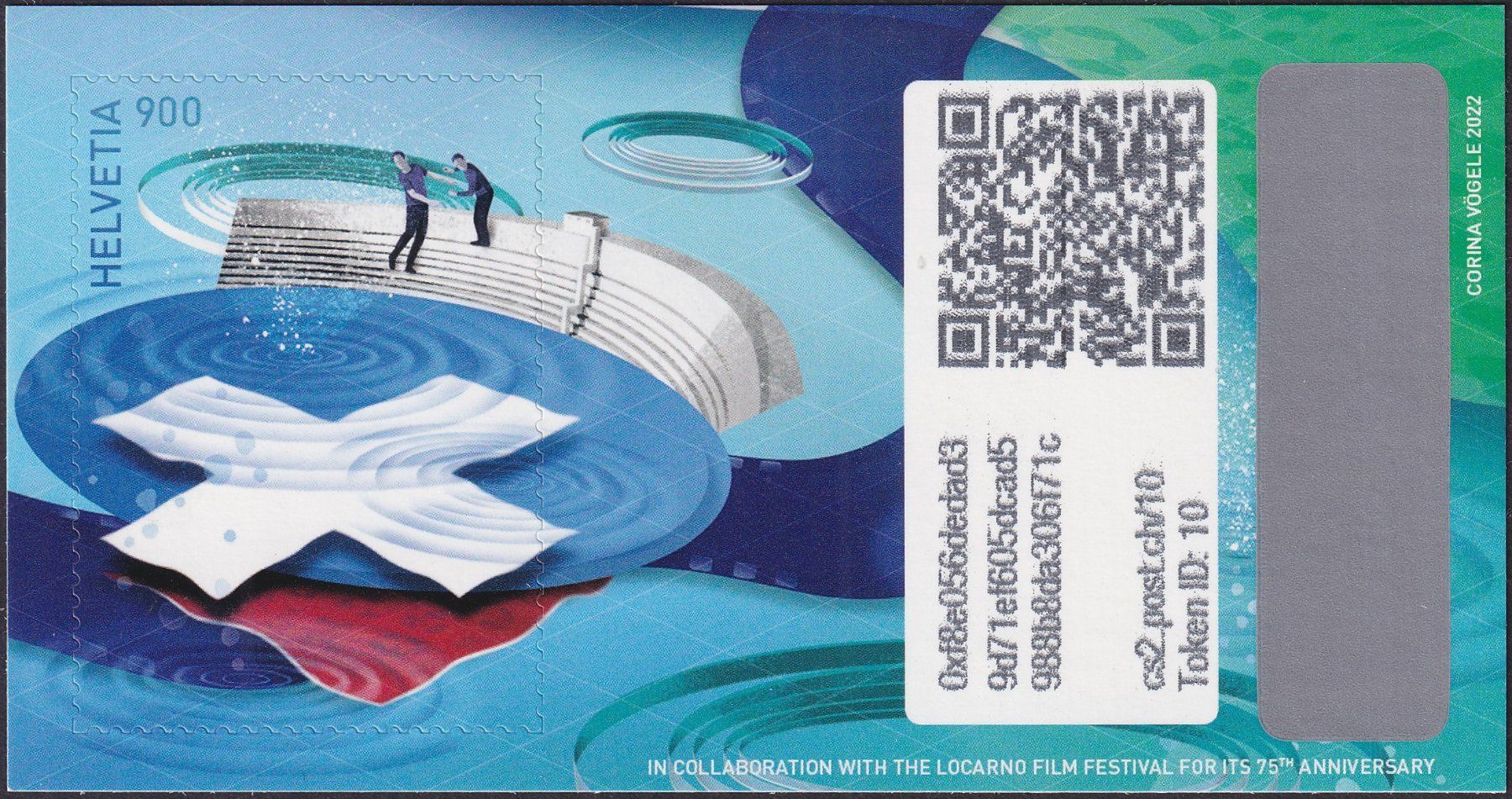 Tous les timbres: 2022, Krypto 2.0, C2IX "Jan Hirschbühl" postfrisch ** – D'occasion à Sursee par Luzernerraute
