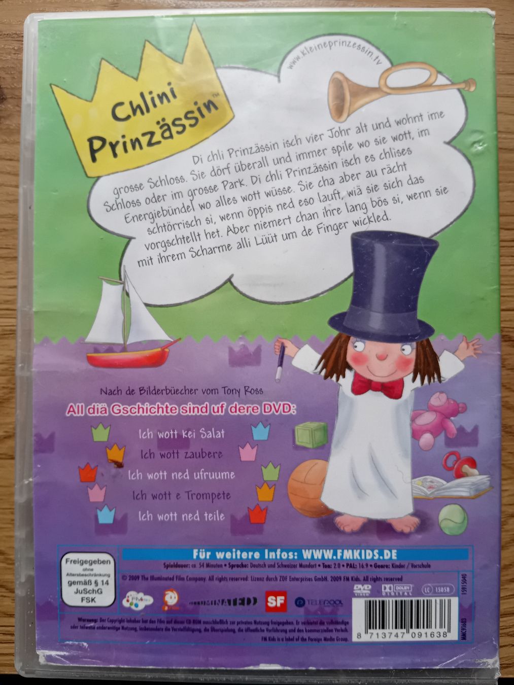Tutti i DVDs: DVD - Chlini Prinzässin – Usato da Affoltern am Albis venduto da Woozle-Goozle 1