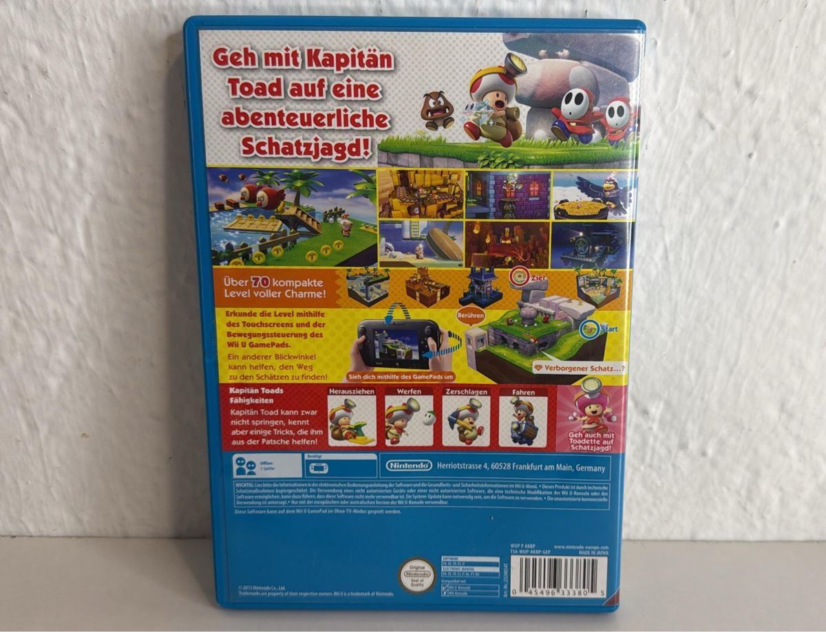 Nintendo Giochi: Captain Toad: Treasure Tracker (Wii U) - Great Condition! – Usato da Ehrendingen venduto da bubulence 1