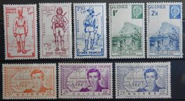 Franz. Guinea ex. Kat. 162-185 */(*) 1939/41