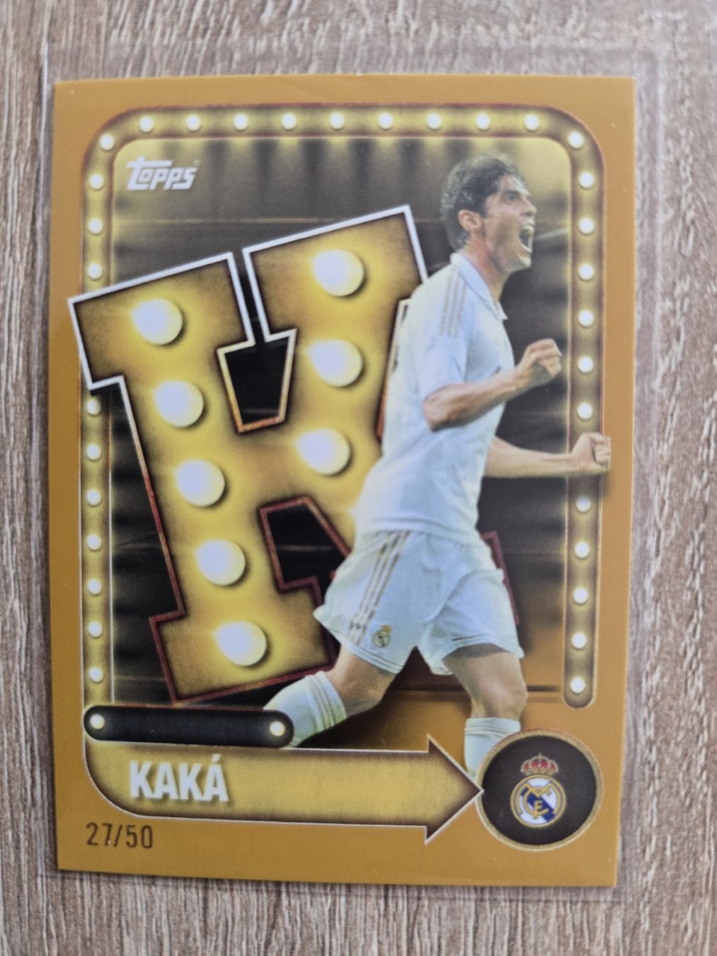 Topps Carte collezionabili: Kaká /50 Real Madrid – Nuovo (secondo la descrizione) da St. Gallen venduto da SaintCity