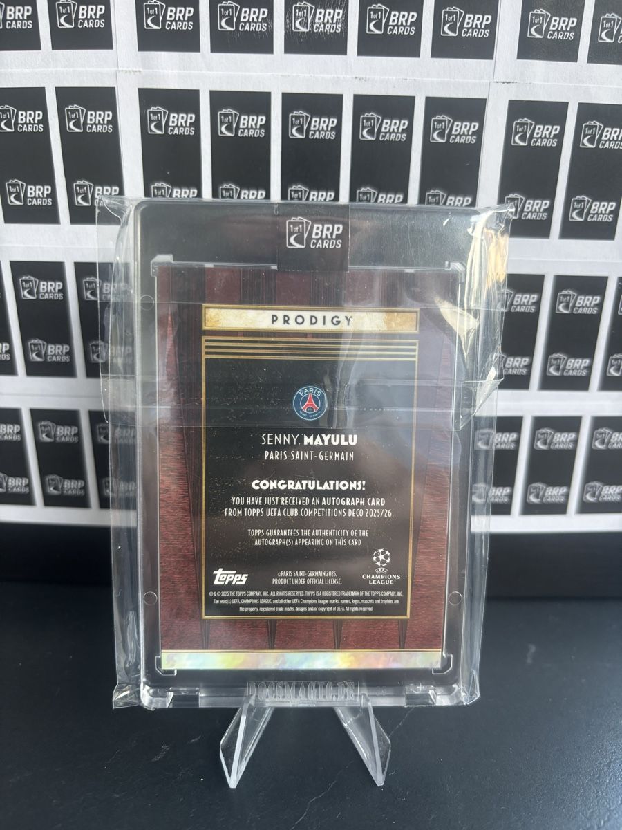 Topps Carte collezionabili: TOPPS Deco Senny Mayulu /5 – Nuovo (secondo la descrizione) da Hunzenschwil venduto da rap_7tw9 1
