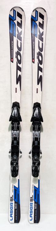Stöckli LASER SL WORLDCUP  165 cm; Slalom-RENNSKI mit Platte 1