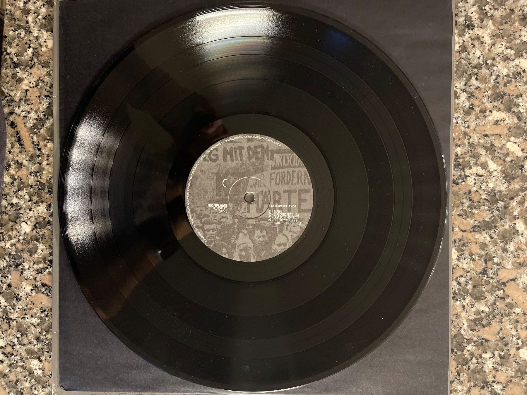 Dischi in vinile: S1592/Ironflame Statement 1961 – Usato da Frutigen venduto da Philippe_jsp 5
