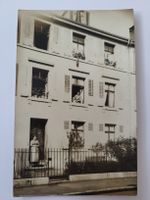 Alte Ansichtskarte Haus belebt Basel RN