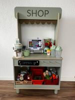 Flexa Kaufladen/Marktstand mit viel Zubehör
