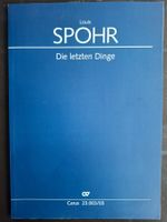 Louis Spohr - Die letzten Dinge - Carus Klavierauszug