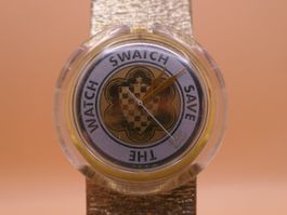 Swatch POP GUINEVERE PWK169, neue Batterie .