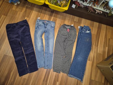 Hosen-Set für Mädchen, Grösse 128, K2