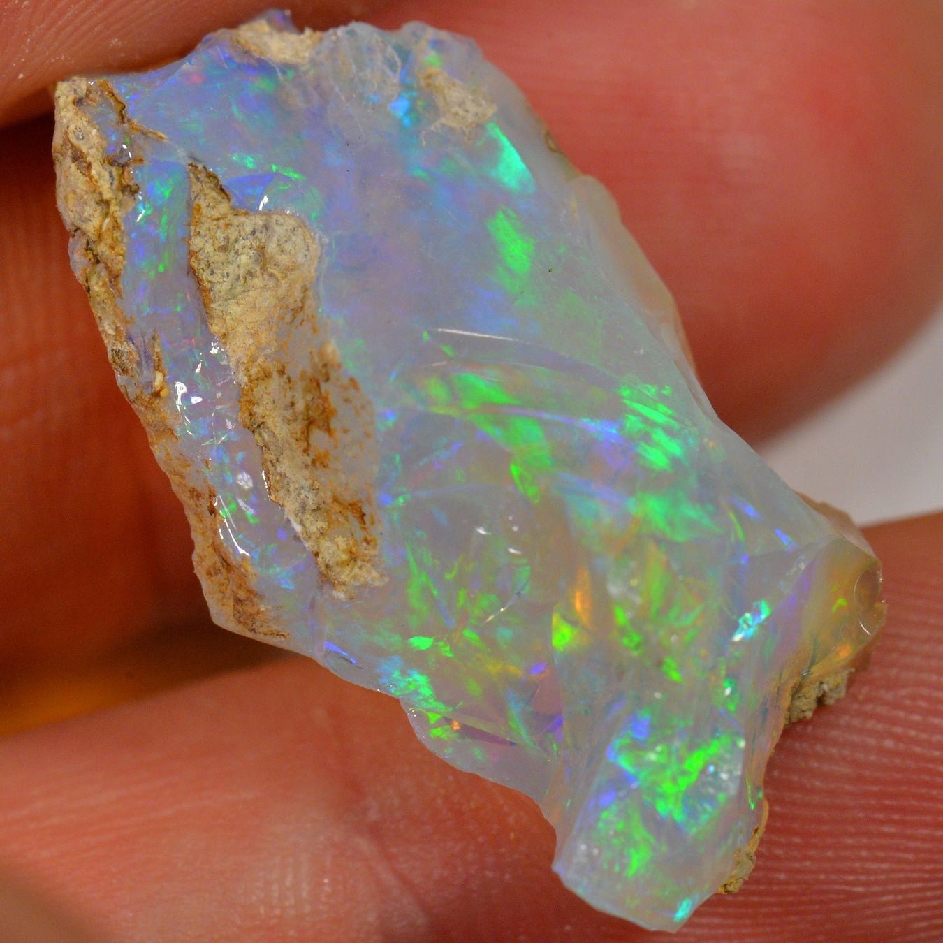 Edelsteine: 22.3 Karat - Roher Äthiopischer Welo Opal – Neu (gemäss Beschreibung) aus Rüti ZH von DeinOpal 4