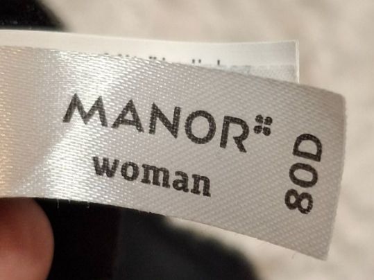 Manor Altra biancheria intima: Schwarzer BH mit Spitze und Strass, Grösse 80D, Top! – Nuovo (secondo la descrizione) da Bellikon venduto da MellonCollieMitTwint 4