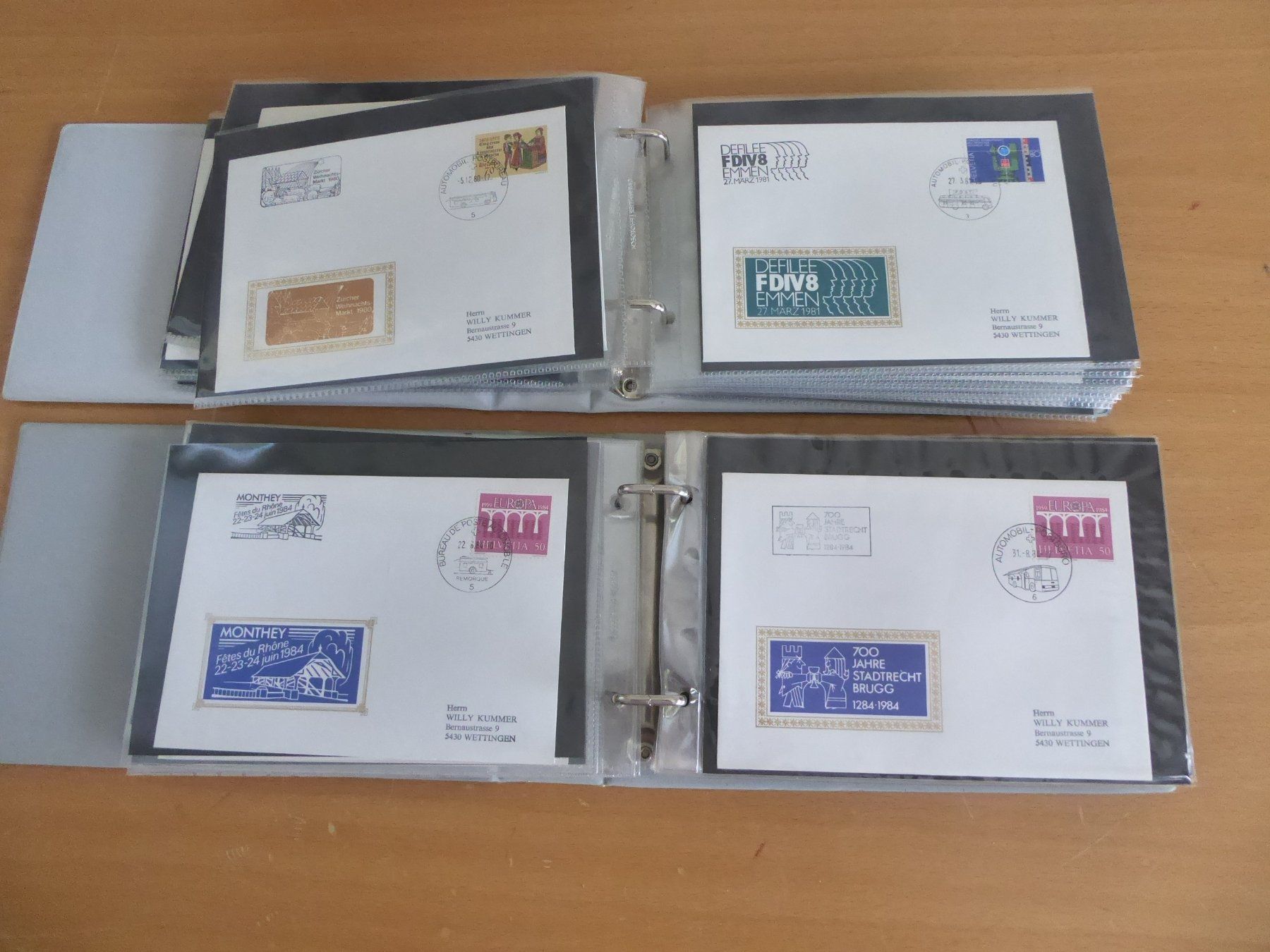 Tous les timbres: Interessanter Belege Posten Schweiz – D'occasion à Rothrist par swisstools 2