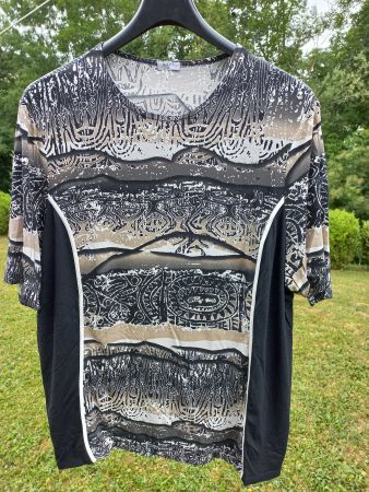 T-Shirt mit Muster von seidel Gr. 56