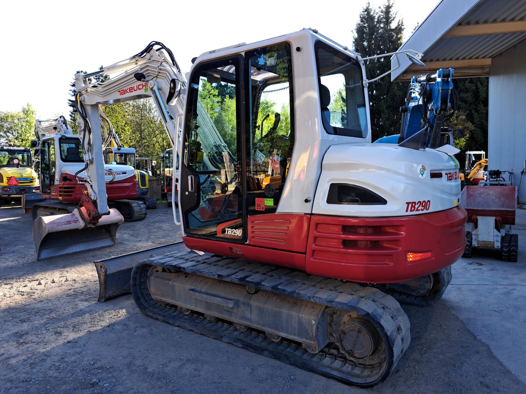 Takeuchi Escavatori: Raupenbagger Takeuchi TB290 – Usato da Rain venduto da Bob1000 4