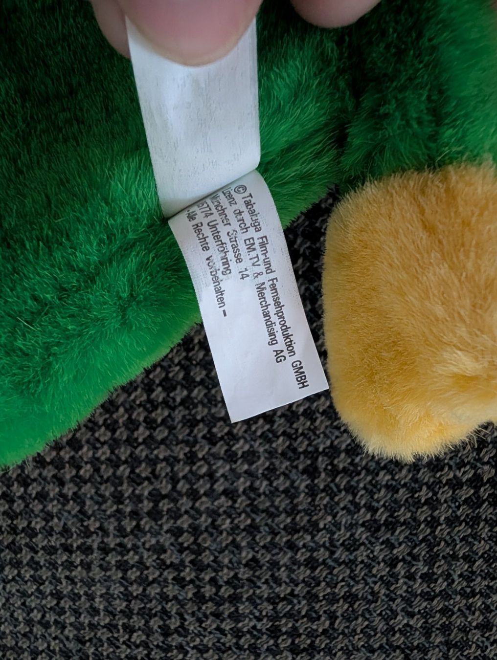 Spielzeuge: Tabaluga Handpuppe und Plüschtier – Gebraucht aus Nänikon von Haexli_70 3