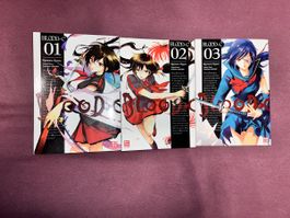 Manga Blood-C vol 1-3 - Ranmaru Kotone (Deutsch)