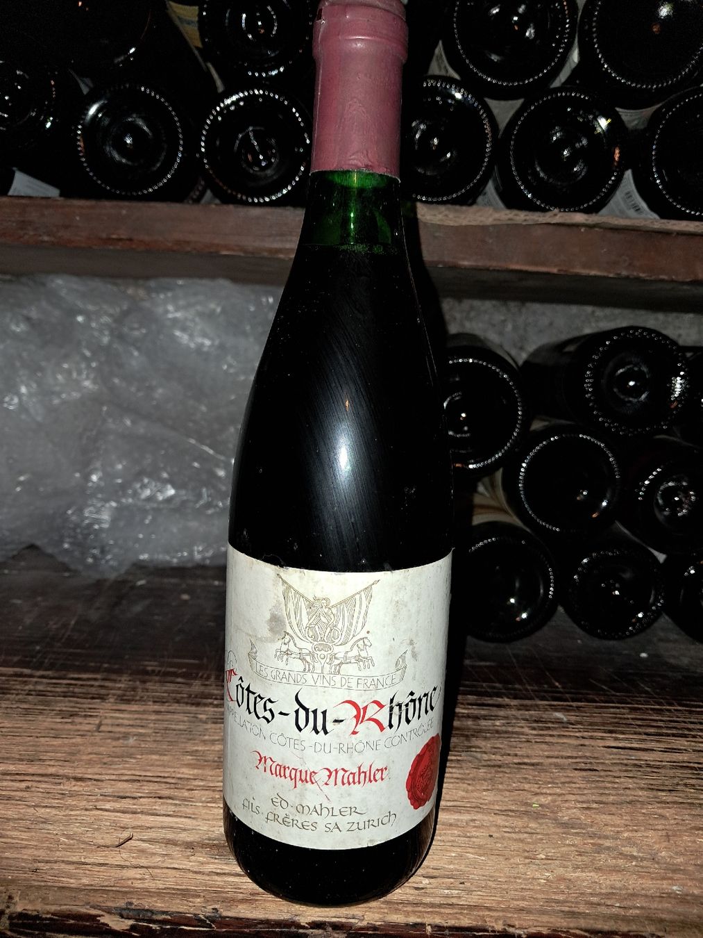 Vins: Côtes-du-Rhône de la marque Mahler – Neuf avec emballage d'origine à Le locle par juliensaran