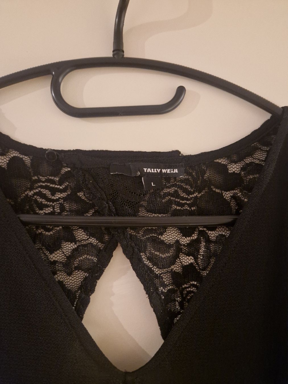 Tally Weijl Camicette: Schwarze Tally Weijl Bluse mit Spitze, Grösse L – Nuovo (secondo la descrizione) da Ebikon venduto da kov_9vqb 1
