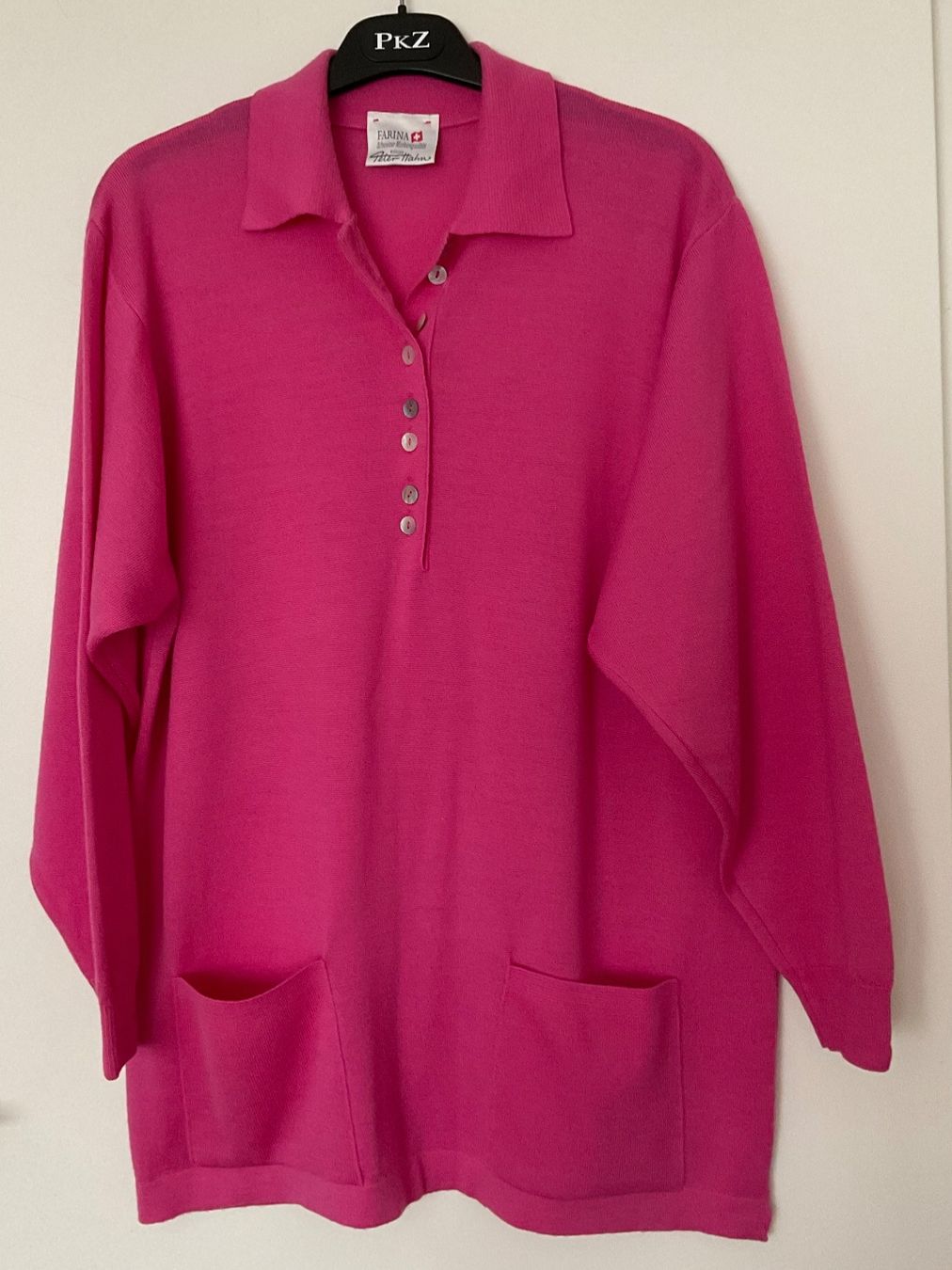 Peter Hahn Pulls & Sweat-shirts: Peter Hahn feine Wolle Pullover Gr 44 rosa mit Taschen NEU – Neuf (Voir description) à Urdorf par alda02 2