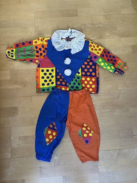 Costumi: Clowns Kostüm Grösse 104 – Usato da zürich venduto da majasimone