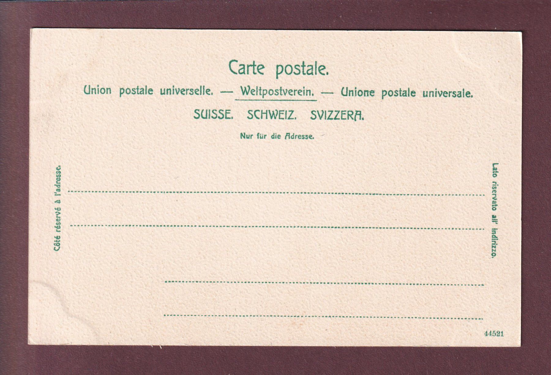 Cartoline postali: TREIB am Vierwaldstättersee – Usato da Pully venduto da nicecards 1