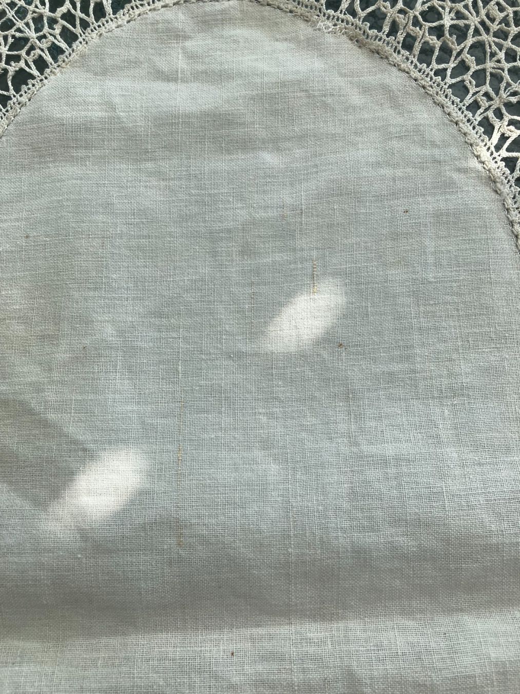 Altra biancheria da tavola: Wunderbares, antikes Deckchen, Leinen, 56 x 33 cm – Usato da Zürich venduto da einefreude 2