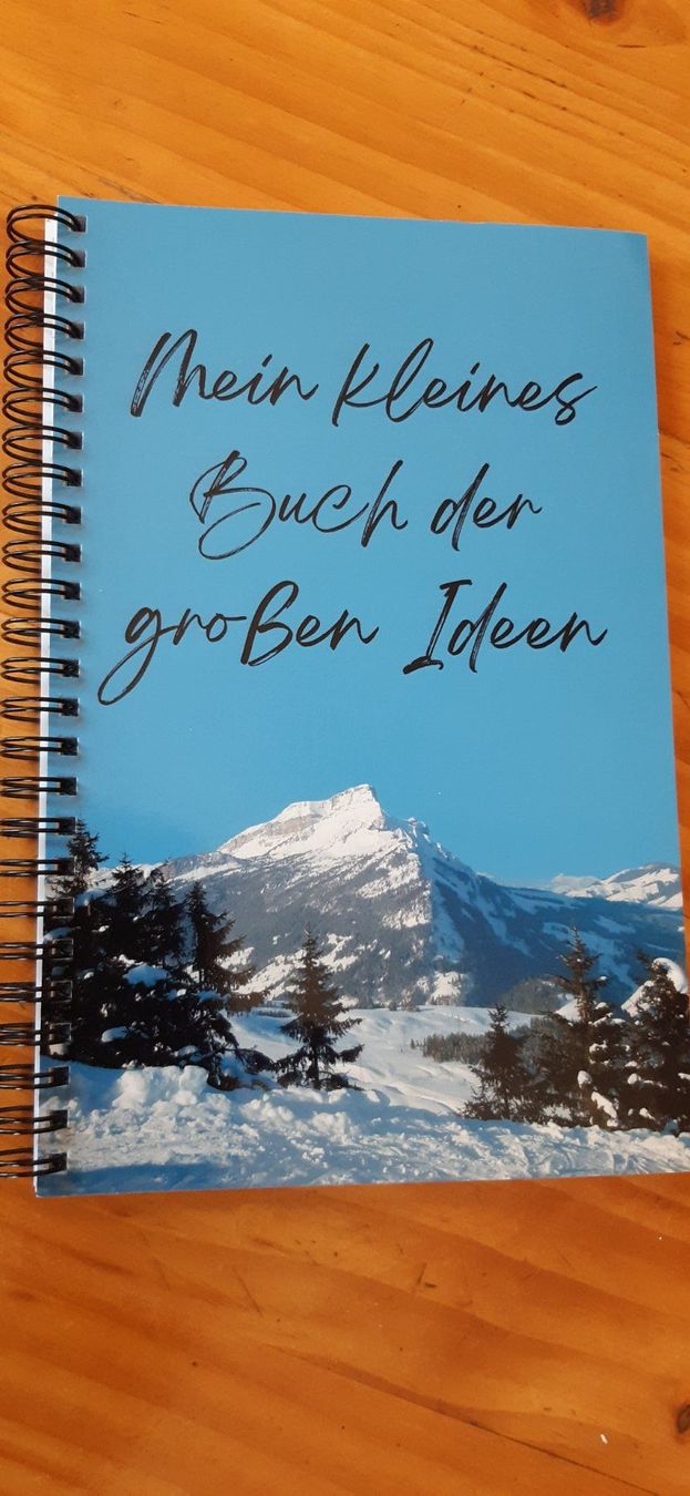 Schreibblöcke: Notizbuch "Winterzauber" – Neu (gemäss Beschreibung) aus Doppleschwand von Sandrafritz