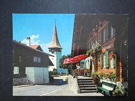 AK 1976 Aeschi Rest. Sternen ungelaufen (G5410)