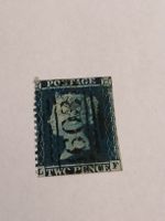 Two Pence Blue 1855 