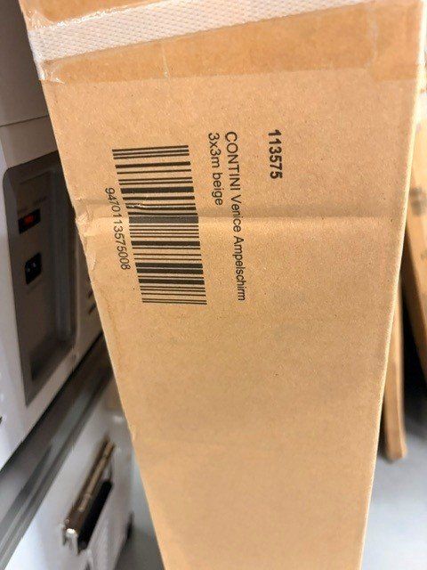 Ombrelloni: Occ. Contini Ampelschirm Venice 3x3 Beige – Usato da Buchs SG venduto da Frankenspalter_Buchs 2