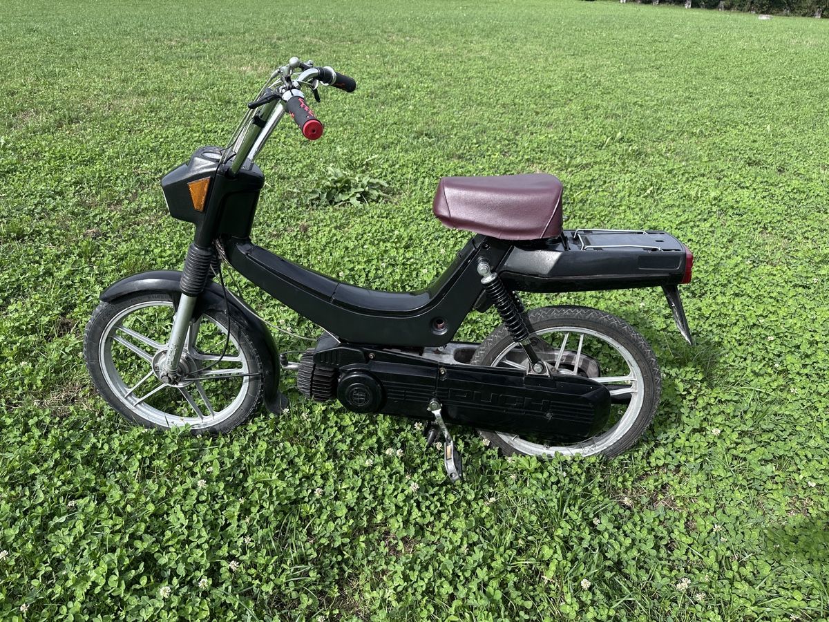 Puch Mofas: Puch Maxi II Mofa schwarz E50 – Gebraucht aus Buttikon SZ von John8921