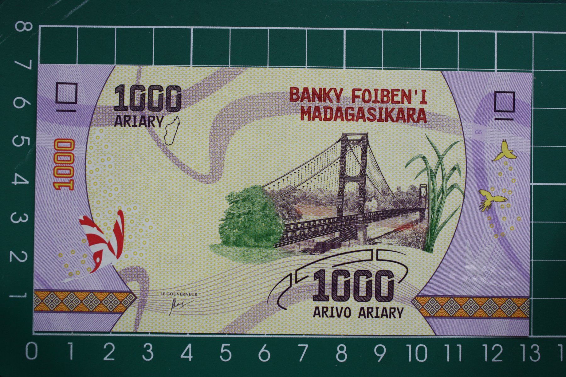 Banconote: banknote madagaskar 1000 ariary 2017-2024 – Nuovo (secondo la descrizione) da Laupen BE venduto da Gufi57 1