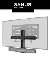 Sanus Soundbar TV Halterung für Sonos Beam