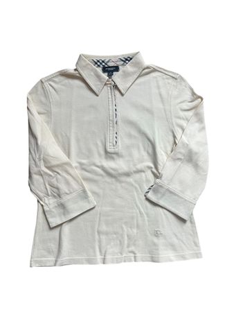 Polo Burberry London femme beige taille M bon état
