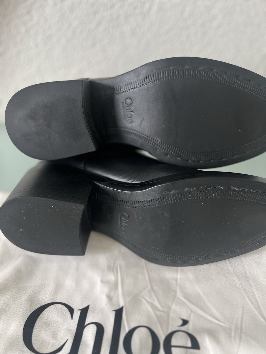 Chloé Scarpe da donna: Schwarze Chloé Stiefeletten, Gr. 38 – Nuovo (secondo la descrizione) da Männedorf venduto da wischito01 8