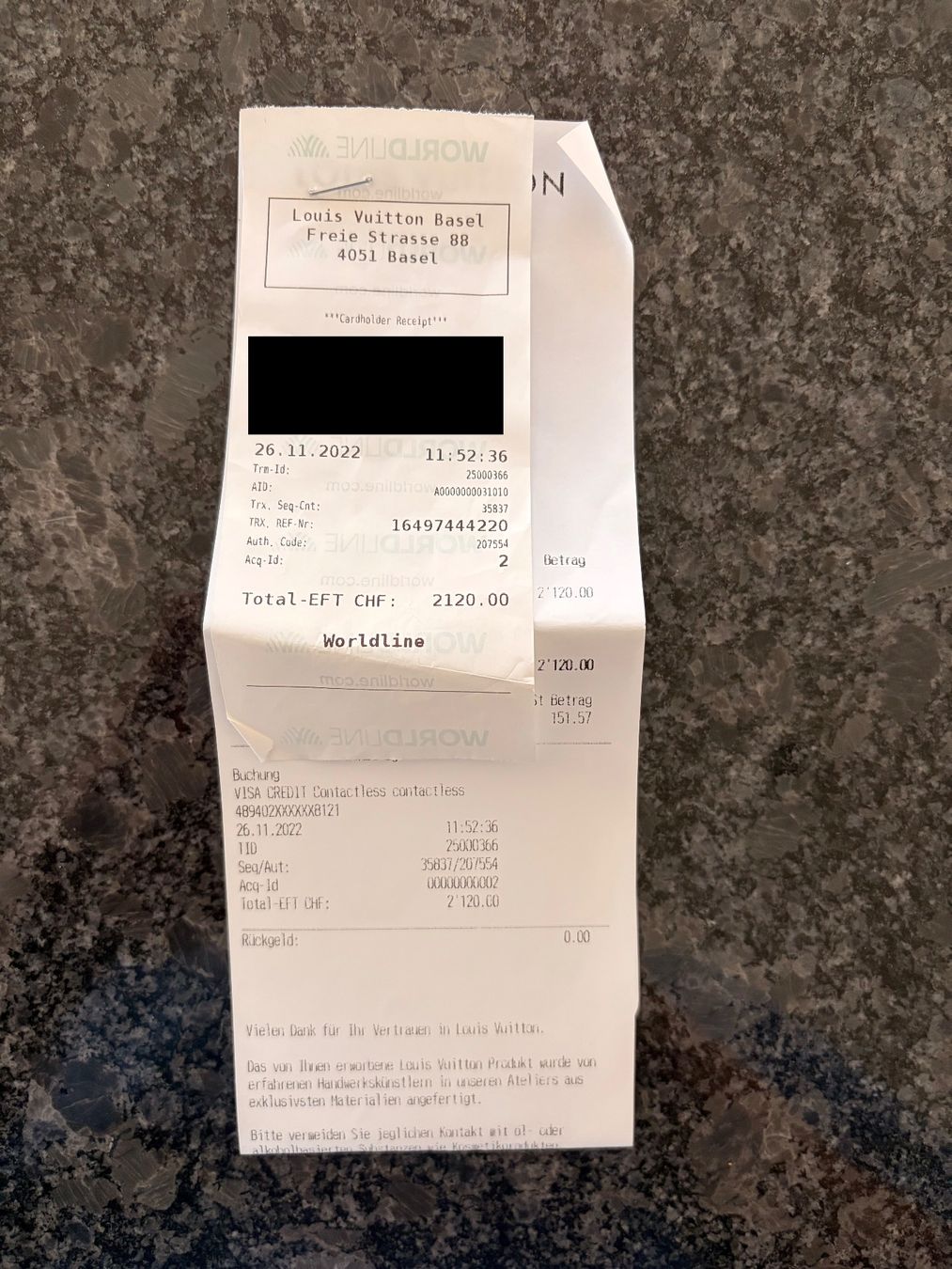 Louis Vuitton Borse: Louis Vuitton Keepall 45 Monogram Eclipse – Nuovo (secondo la descrizione) da Gretzenbach venduto da GlobeCars 4