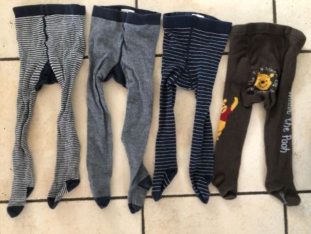 4 H&M Strumpfhosen Gr.74/80