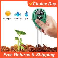 NEU✅ 3-in-1 Bodenfeuchtigkeitssensor PH-Licht-Tester Garten