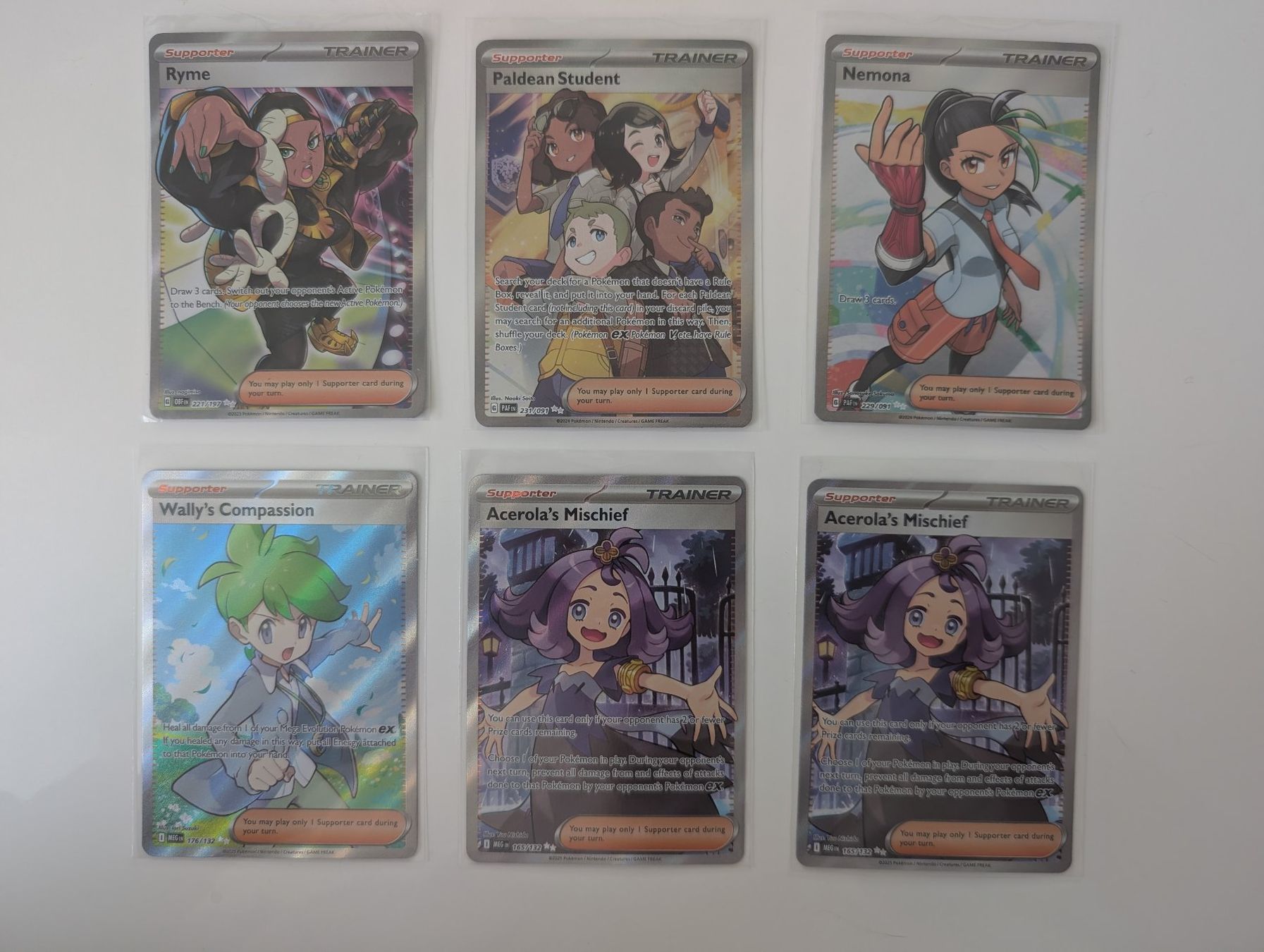 Pokémon Carte collezionabili: Pokemon diverse Full Art Trainer EN – Nuovo (secondo la descrizione) da Bern venduto da yve_879k