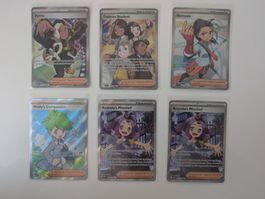 Pokemon diverse Full Art Trainer EN